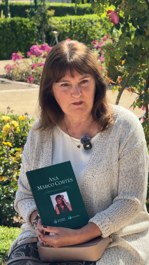 Retrato de Ana Marco, usuaria de versedia